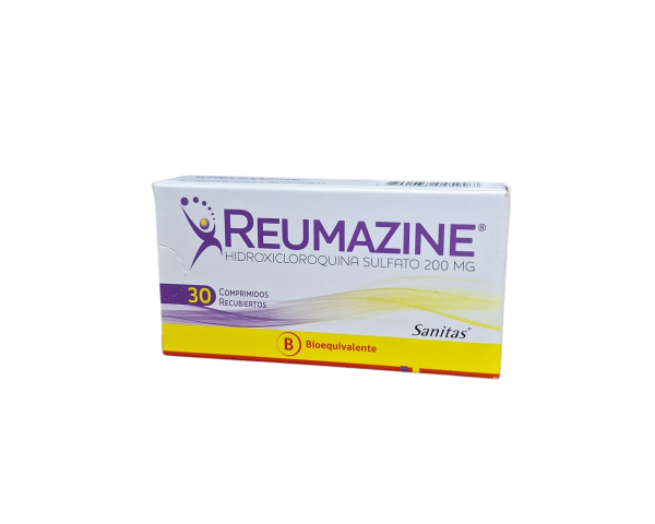 REUMAZINE 200 MG X 30 COMPRIMIDOS RECUBIERTOS